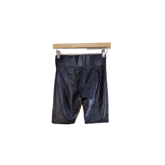 Carbon38 High Rise Biker Short inTakara Shine Black Women's Size Small - Picture 5 of 9